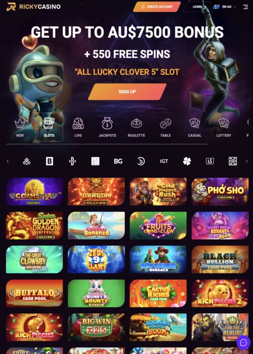 Games Ricky Casino